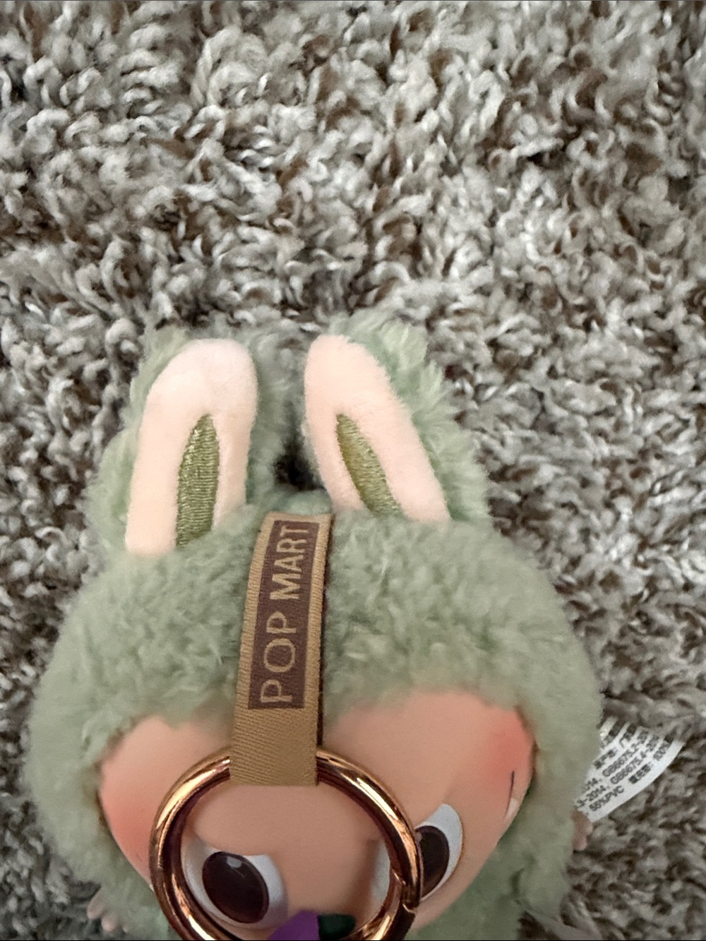 Labubu macarons- green  Keychain - Picture 5 of 5